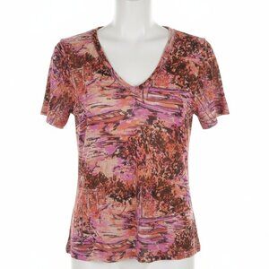 Karen Kane Women's Artwear multi-color Size Medium top blouse